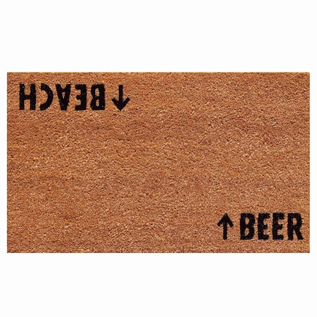 Calloway Mills Doormat, Coir/Vinyl, 17 in W x 29 in L 100481729